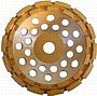 7" double row diamond cup grinding wheel