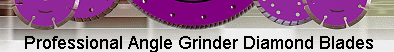 diamond blades for angle grinders